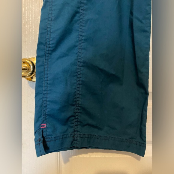 EUC Spread Good Cheer! Dark Aqua Teal Pants - Picture 2 of 10